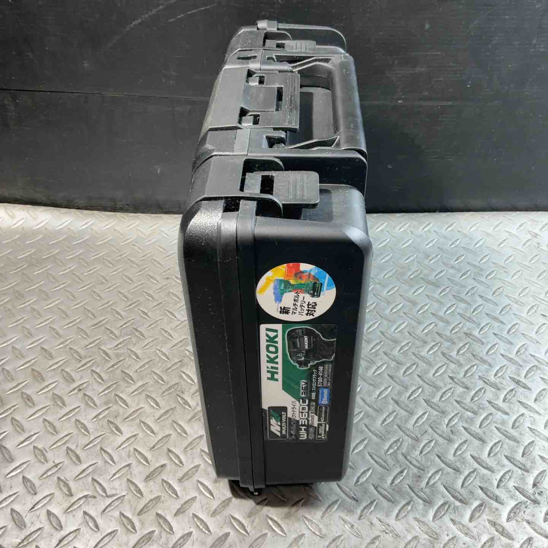 ★ハイコーキ(HIKOKI ※旧:日立工機) コードレスインパクトドライバー WH36DC(2XPSZ)(B)【草加店】