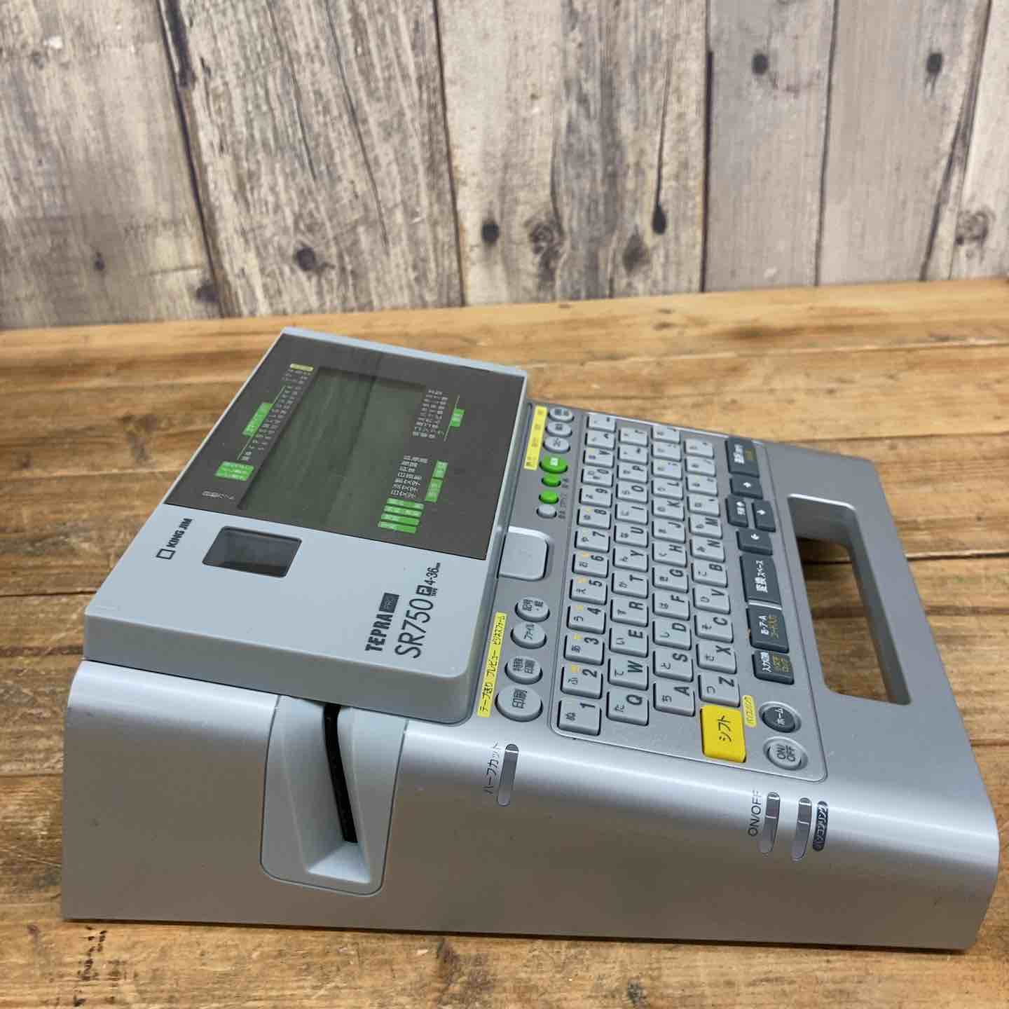 中古品】TEPRA ラベルライター テプラRRO SR750【東大和】 – アクト