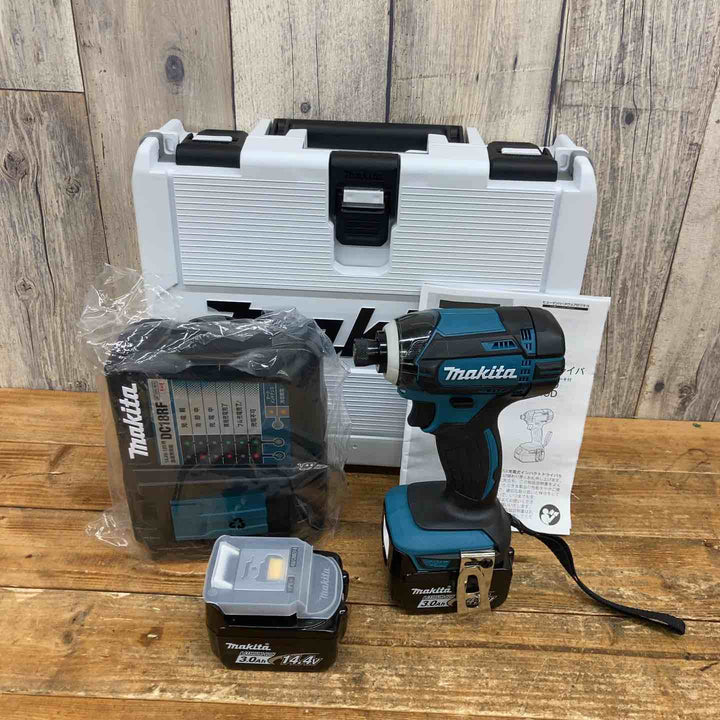 【未使用品】 マキタ(makita) コードレスインパクトドライバー TD138DRFX 14.4V 3.0Ah フルセット品 【東大和店】