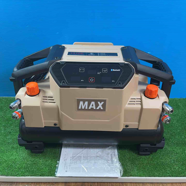 ★マックス(MAX) 高圧専用エアコンプレッサー AK-HH1310E_サンドベージュ【岩槻店】