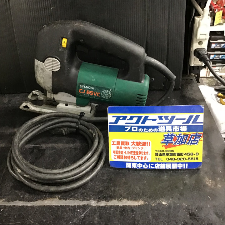 【中古】ハイコーキ(HIKOKI ※旧:日立工機) ジグソー CJ65VC【草加店】