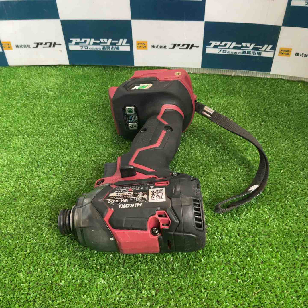 ★ハイコーキ(HIKOKI ※旧:日立工機) コードレスインパクトドライバー WH36DC(NNR)【草加店】