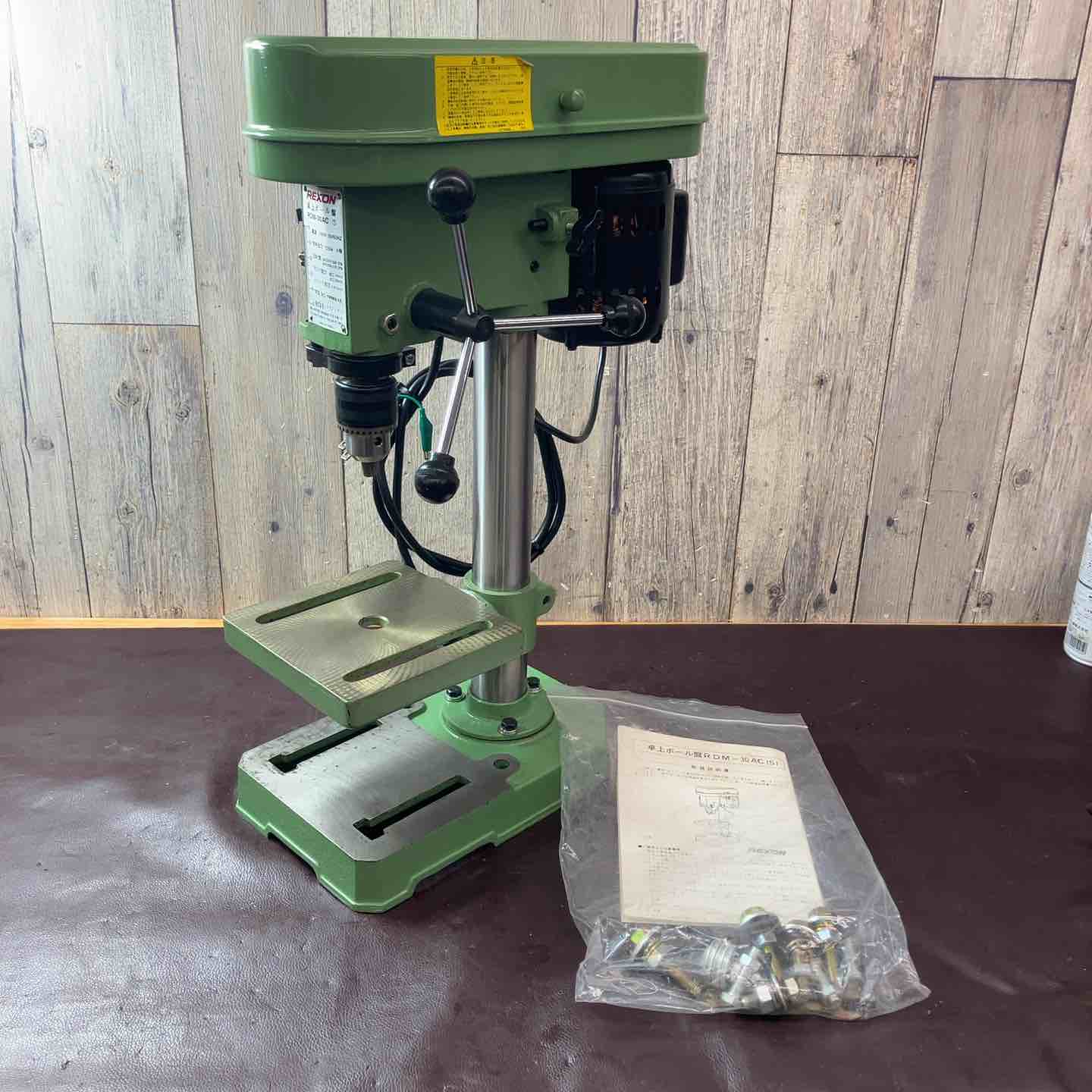 中古品】REXON レクソン 卓上ボール盤 RDM-30AS ITE03UD5QZ6M 【公式通販】