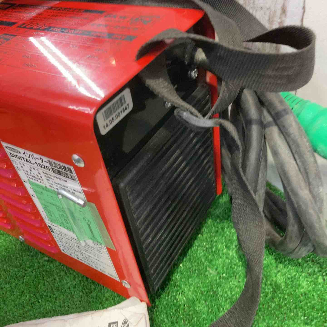 日動 100V/200V兼用 デジタルインバーター直流溶接機 DIGITAL-1020【町田店】
