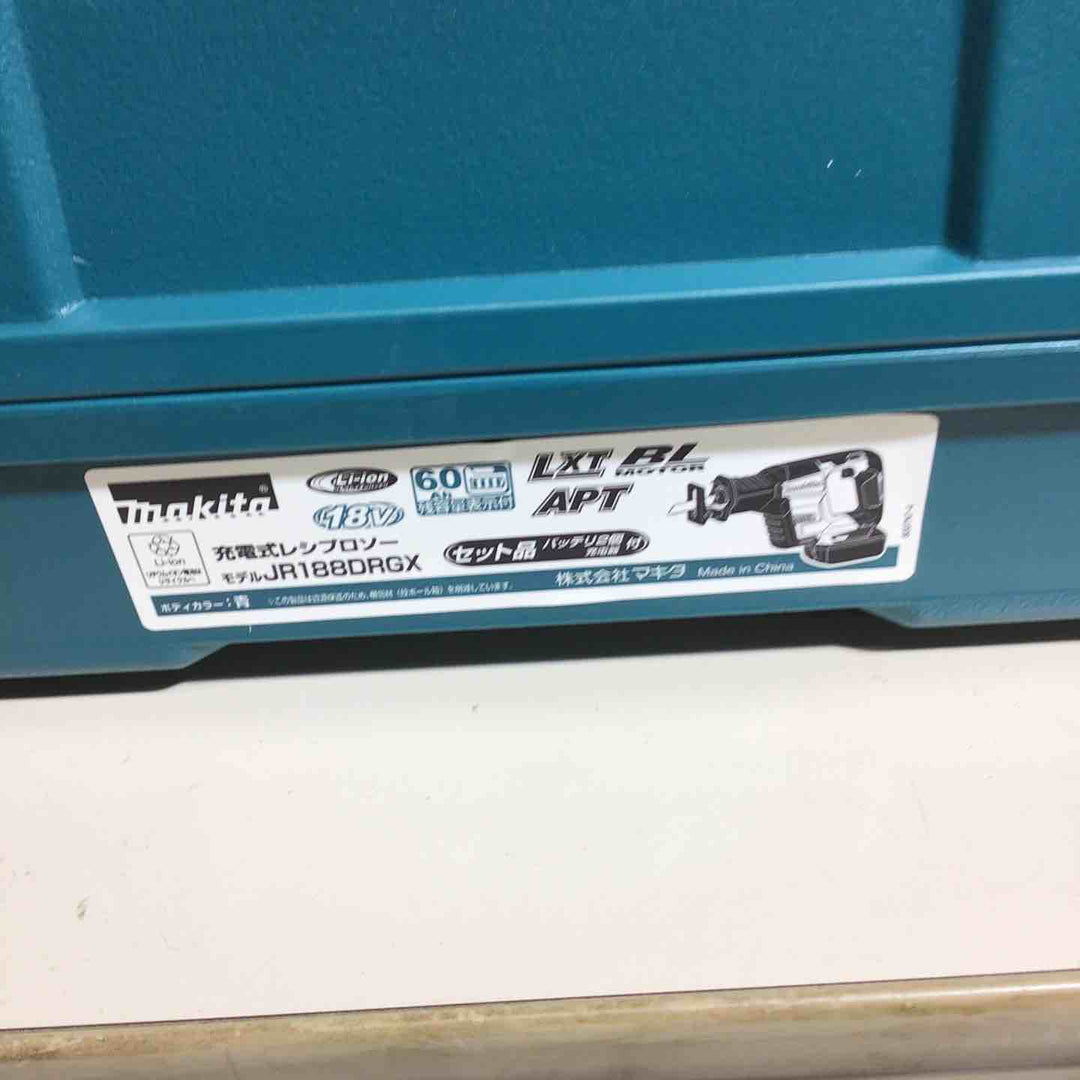 ★マキタ(makita) コードレスレシプロソー JR188DRGX【戸田店】
