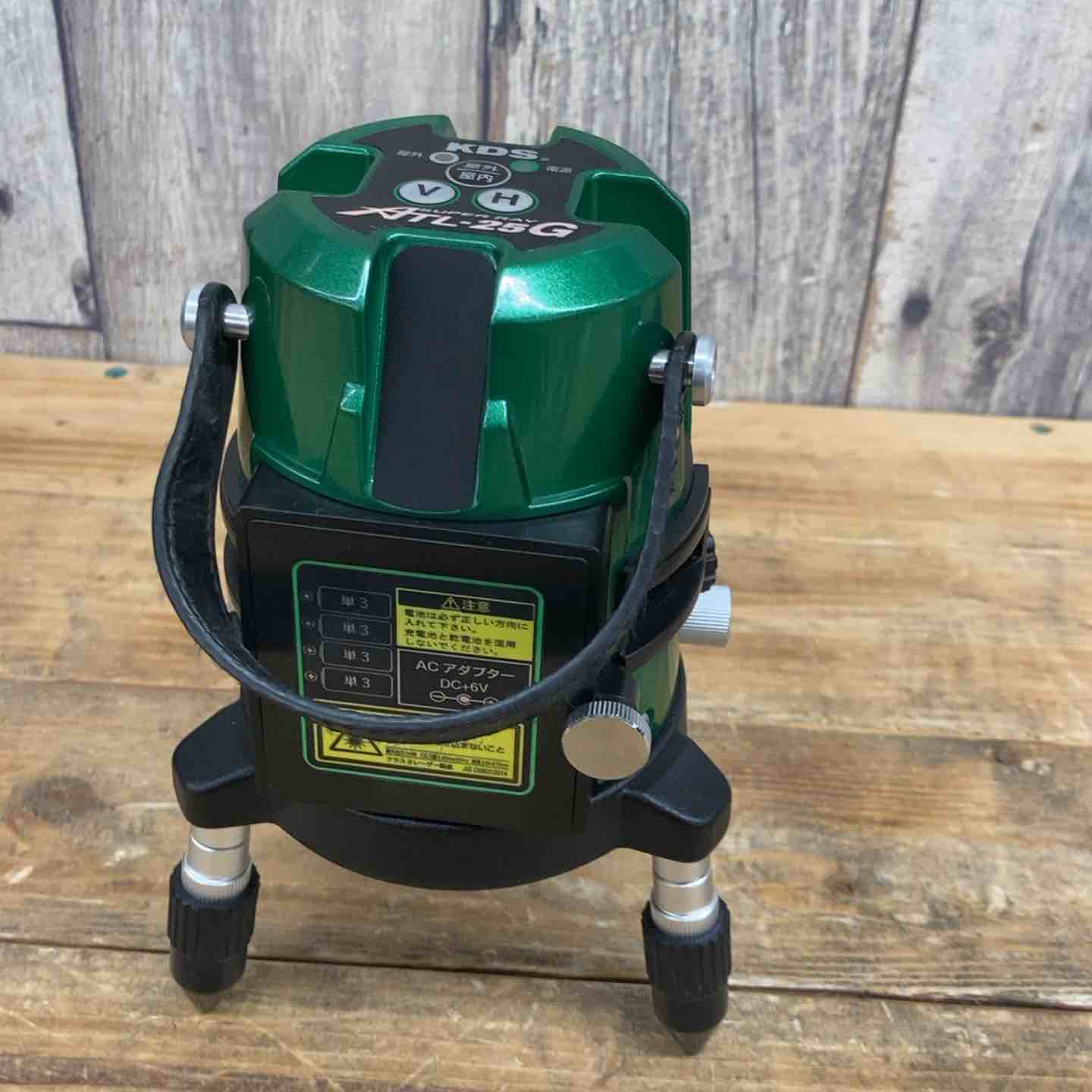 グリーンレーザー墨出器スーパーレイ ATL-25G 受光器付 ATL-25RG | ムラテックKDS株式会社