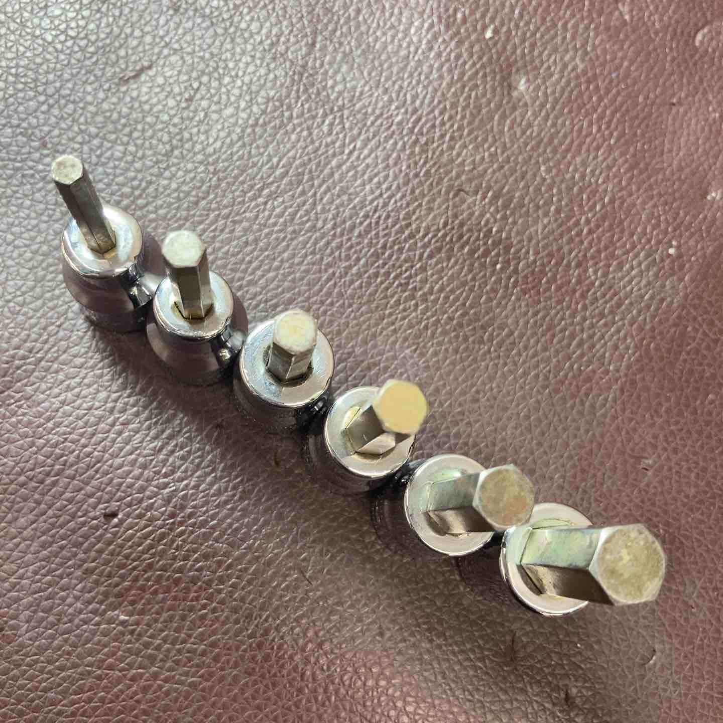 中古品】 スナップオン(Snap-on) 3/8インチ ヘックスソケットセット 6
