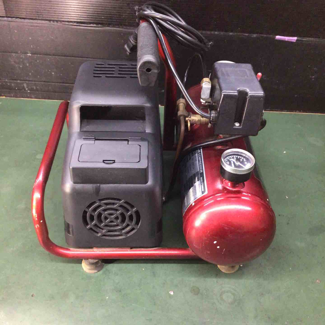 ◇藤原産業 (SK11) オイルレス エアーコンプレッサー SR-045 タンク容量 4L SR-L04SPT-01【戸田店】