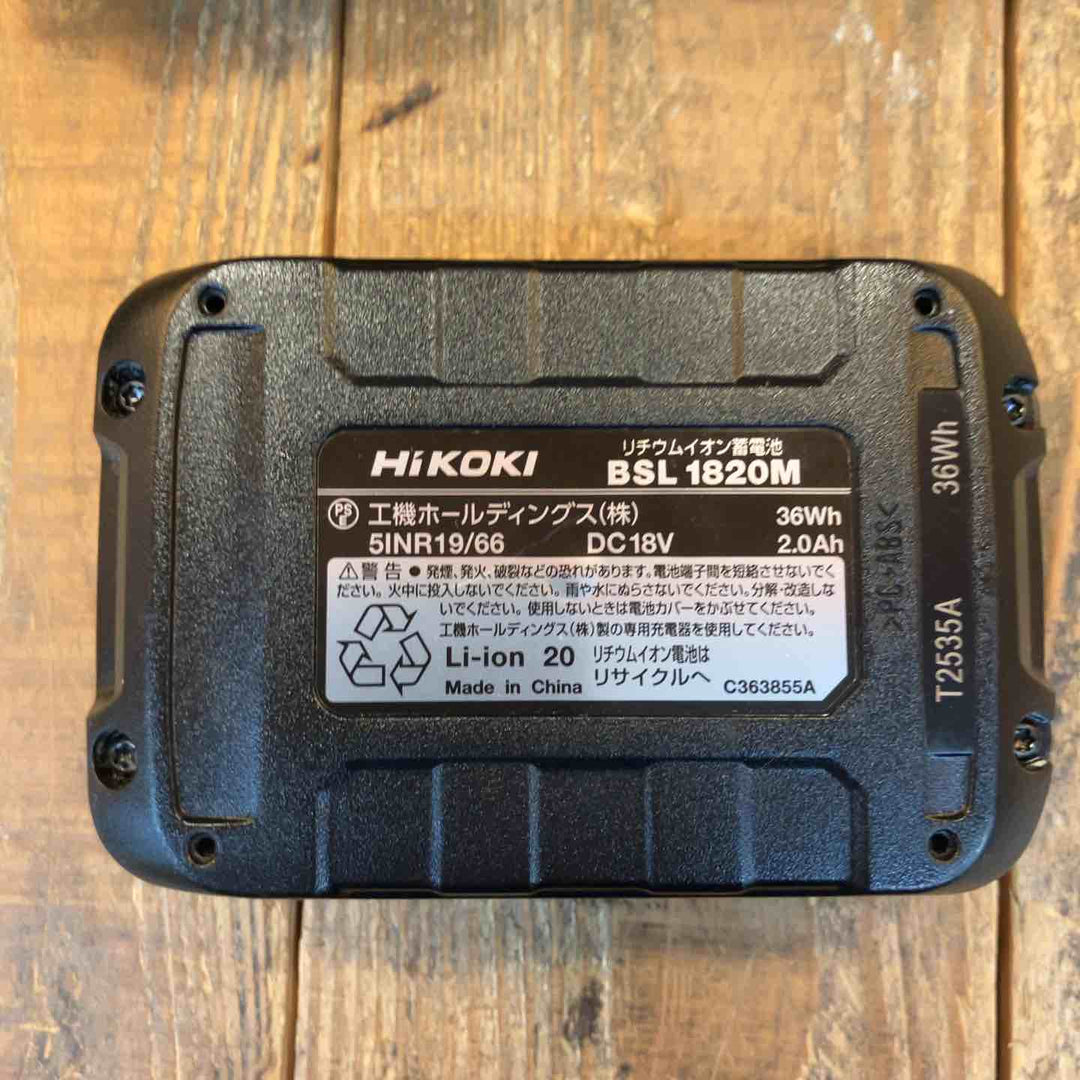 ★ハイコーキ(HIKOKI ※旧:日立工機) コードレススクリュードライバー WF1804DA(BP)【所沢店】
