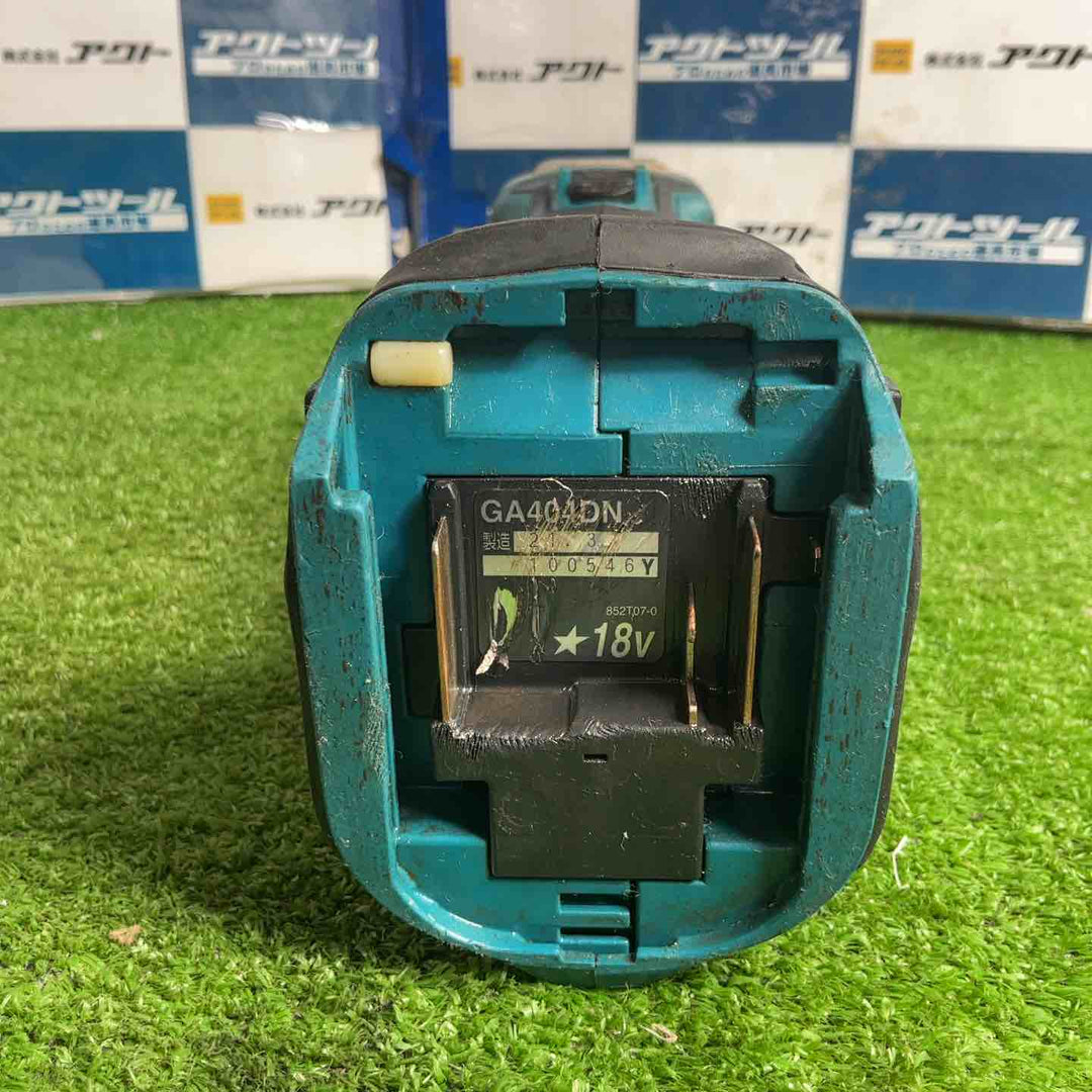 ☆マキタ(makita) 100mmコードレスディスクグラインダー GA404DZ【草加店】