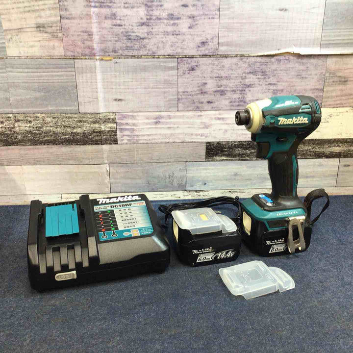 【中古品】★マキタ makita 14.4V コードレスインパクトドライバー TD162DRGX【八潮店】