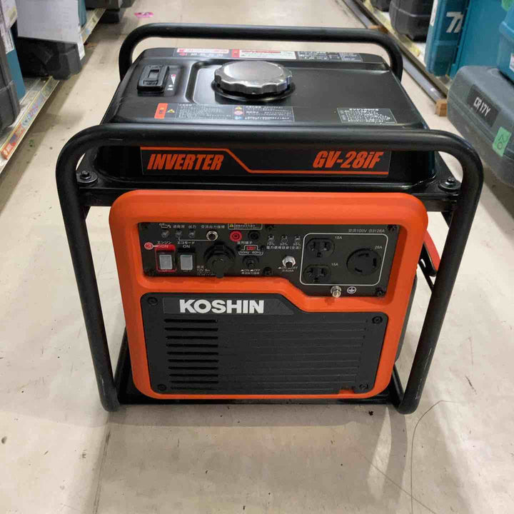 特価送料無料！【中古美品】工進KOSHINガソリン発電機GV-28iF【町田店】