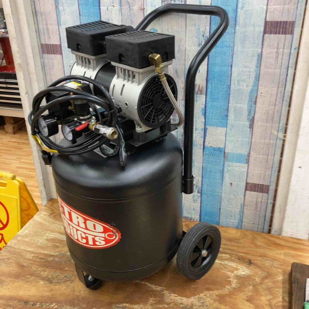 【店頭受取り限定】◇アストロプロダクツ 縦型サイレント エアコンプレッサー 38L AP040910【柏店】