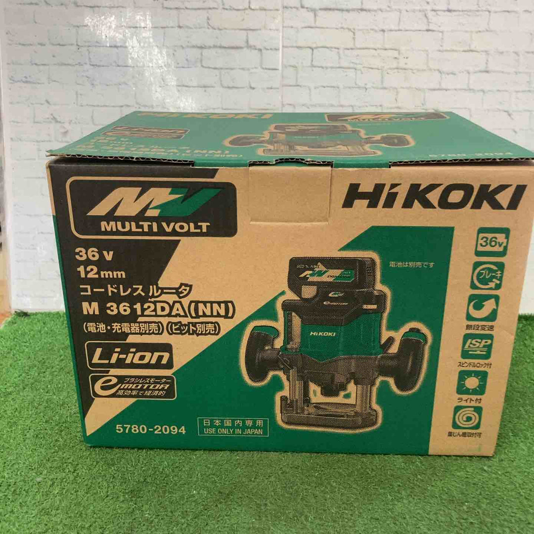 ★ハイコーキ(HIKOKI ※旧:日立工機) コードレスルーター M3612DA(NN)【町田店】