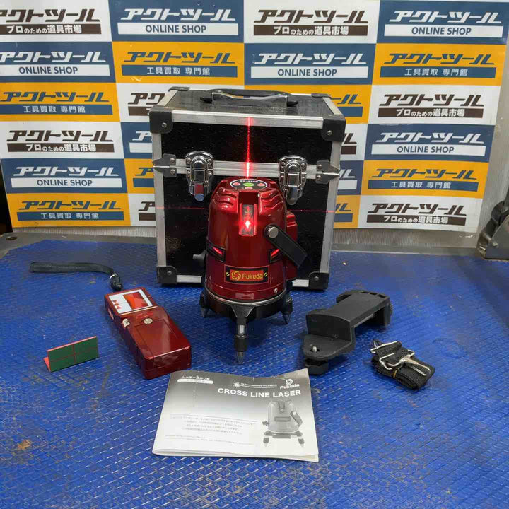 ◇FUKUDA フクダ 360℃ フルライン レーザー墨出し器 EK-436P 標準セット【アルミケース】【草加店】