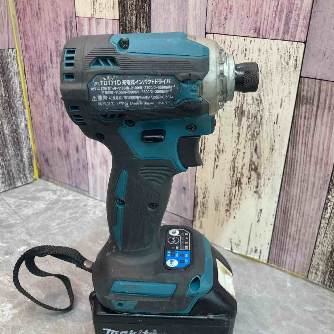 ★マキタ(makita) コードレスインパクトドライバー TD171DRGX【八潮店】