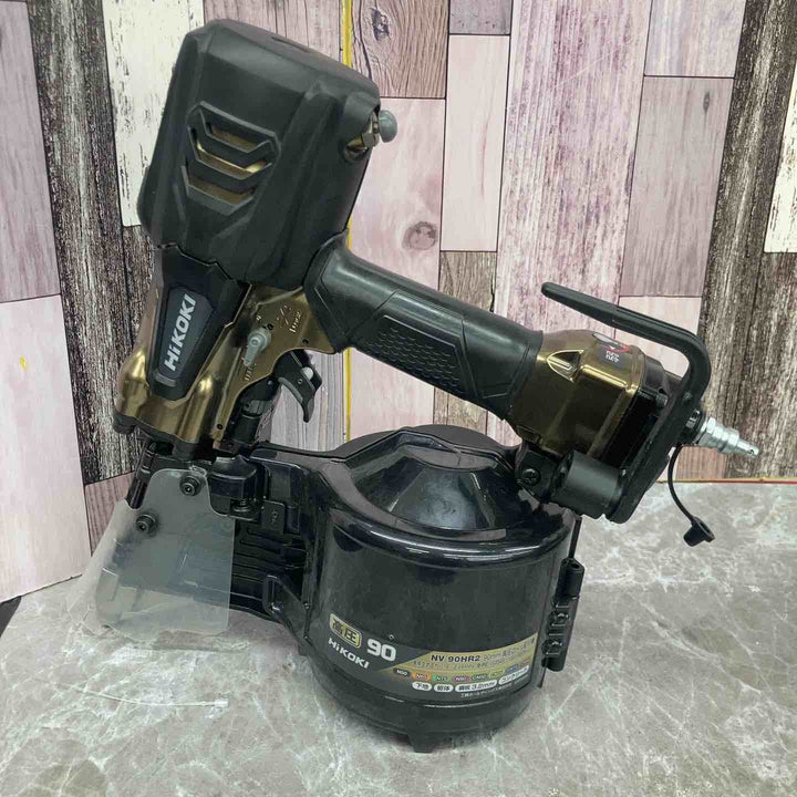 【中古品/美品】ハイコーキ(HIKOKI ※旧:日立工機) 高圧エア釘打ち機 NV90HR2(S) 本体のみ【八潮店】