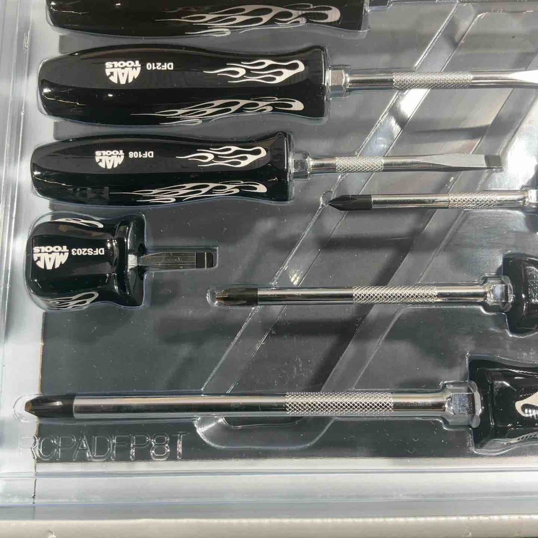 MACTOOLS ペンタグリップドライバー8本セット 2019年限定ホットロッドスタイル RCPADFP8T 【川口店】