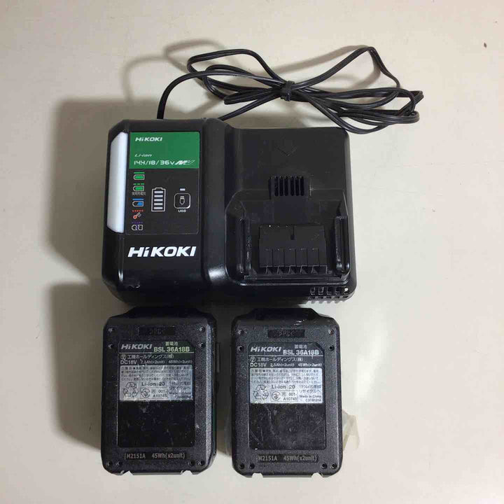 ★ハイコーキ(HIKOKI ※旧:日立工機) コードレスインパクトドライバ WH36DC(2XPS)(B) Bluetooth対応電池【戸田店】
