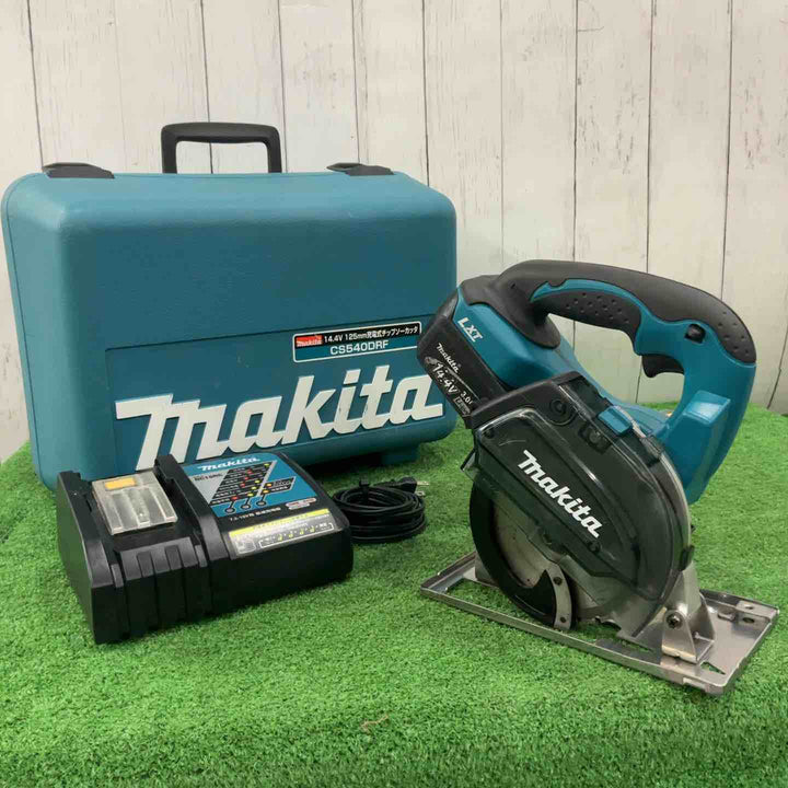 ☆マキタ(makita) コードレスチップソーカッタ CS540DRF 14.4V 動作確認済【川口店】