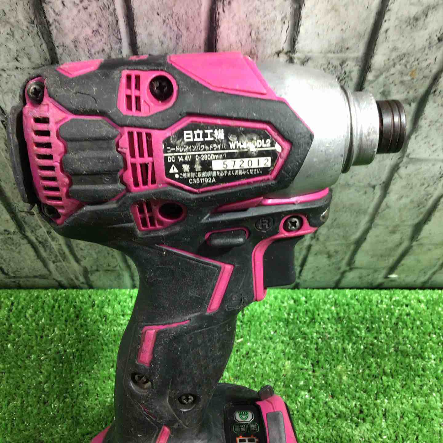 工具、DIY用品 HITACHI 日立工機 14.4V コードレスインパクト