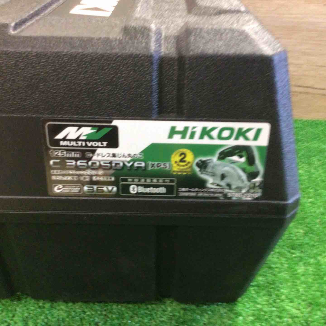 ◇ハイコーキ(HIKOKI ※旧:日立工機) コードレス集じん丸のこ C3605DYA(XPS)【町田店】