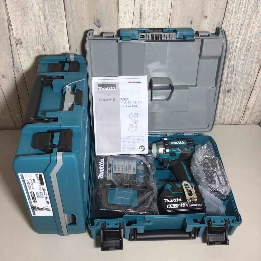 【未使用品】 マキタ makita コードレス インパクトレンチ TW300DRGX 2台セット 【戸田店】