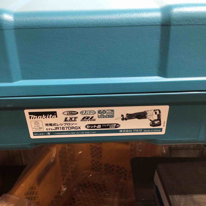 ★マキタ(makita) コードレスレシプロソー JR187DRGX【戸田店】