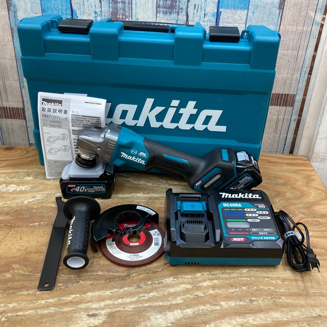 ★マキタ(makita)40Vmax 125mmコードレスディスクグラインダ GA010GRDX【柏店】