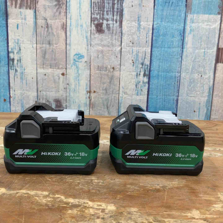 ▼ハイコーキ(HIKOKI ※旧:日立工機) リチウムイオンバッテリー 36V/2.5Ah BSL36A18X 2個セット Bluetooth無し【柏店】