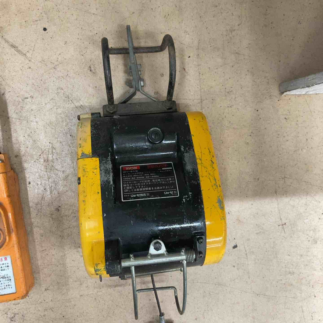 【中古品】リョービ(RYOBI) ウインチ WI-61C(21M)【東大和店】