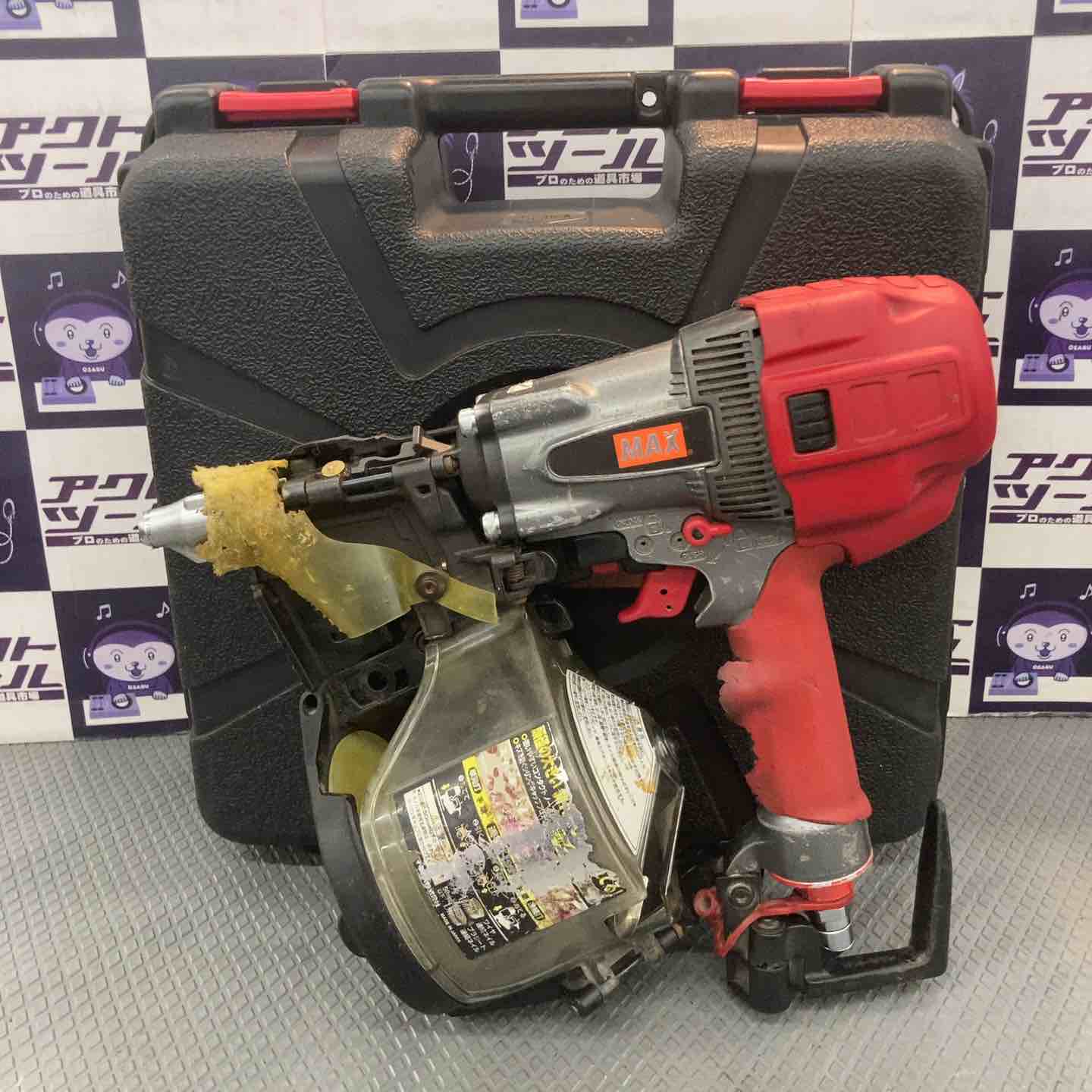 【中古品】マックス(MAX) 高圧エア釘打ち機 HN-90N3【所沢店】 中古品】マックス(MAX) 高圧エア釘打ち機 HN-90N3【所沢店】 – アクト