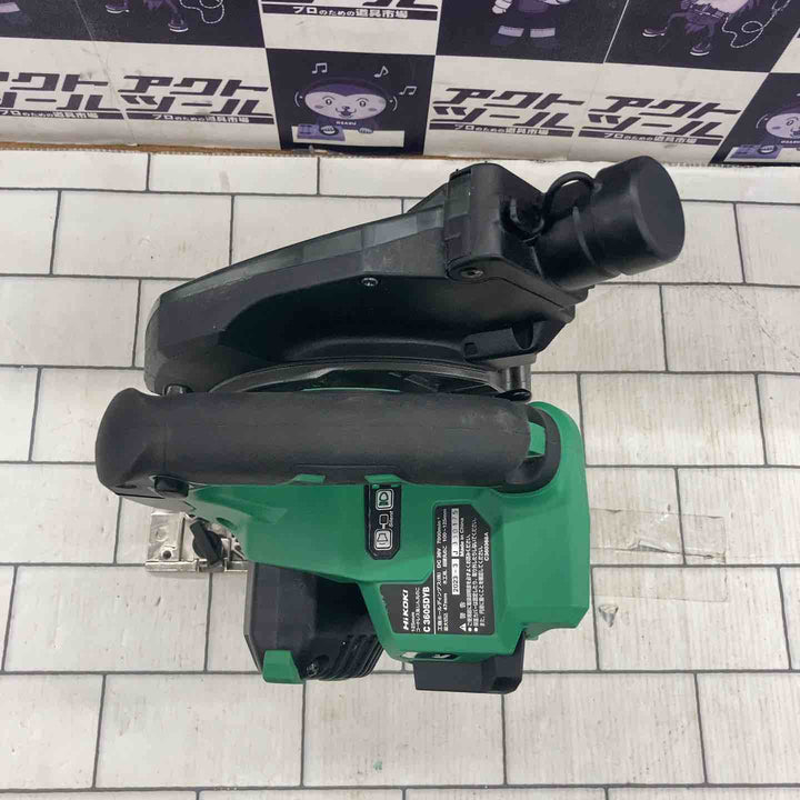 ★ハイコーキ(HIKOKI ※旧:日立工機) コードレス集塵丸のこ C3605DYB(NN)【所沢店】