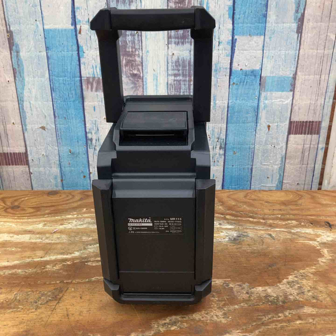 ★マキタ(makita) コードレスラジオ MR113B【柏店】