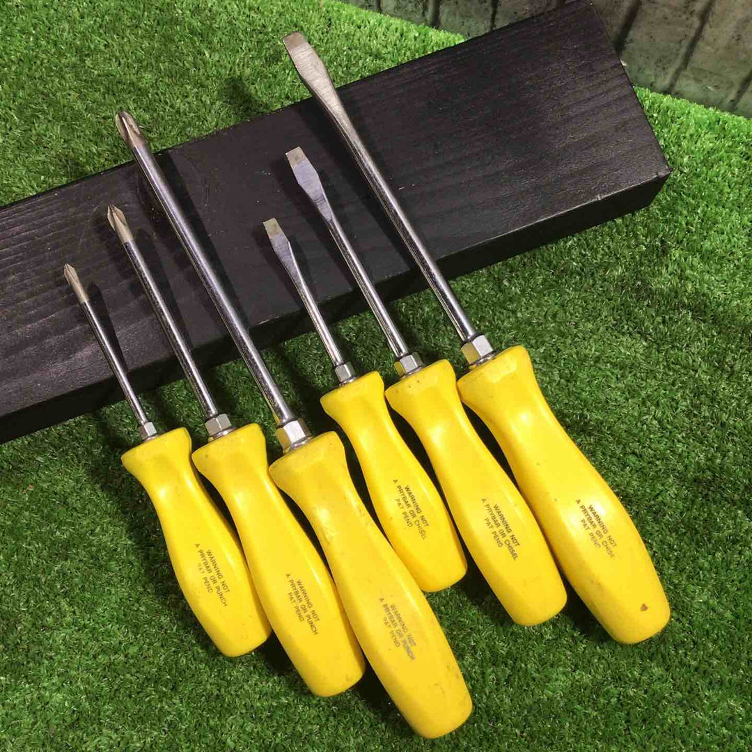 スナップオン(Snap-on) ハードグリップドライバー 6本セット SDDシリーズ 【川口店】