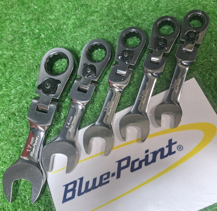 ブルーポイント/BluePoint ミジェットギアラチェットコンビネーションレンチ BOERMSF 10,12,13,14,17mm 5本セット【岩槻店】