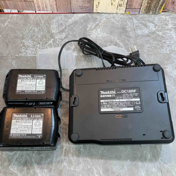 【中古品 美品】マキタ makita コードレス全ネジカッター SC102DRGX バッテリー2個付 刃のカバー無し【八潮店】