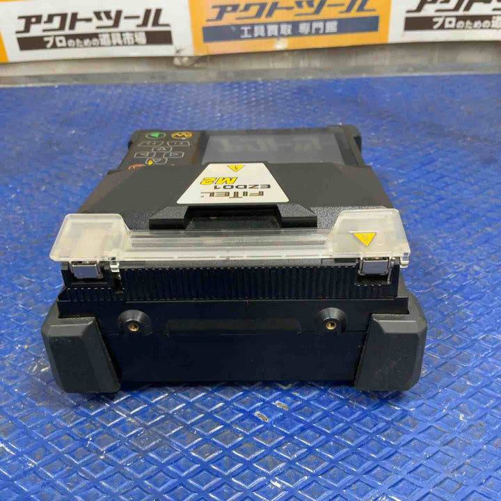 古河電工 FITEL 簡易2心融着機 EZD01M2 ホットストリッパ ファイバカッタセット 通電確認のみ【草加店】