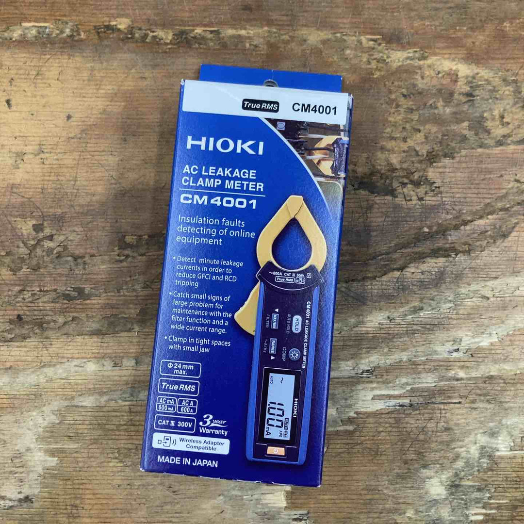 ◇日置電機(HIOKI)  ACリーククランプメーター CM4001【柏店】