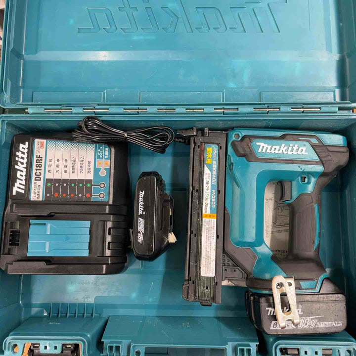 ★マキタ(makita) コードレスフィニッシュネイラ FN350DRG 18V6.0Ahバッテリー1個・2.0Ahバッテリー1個付【岩槻店】