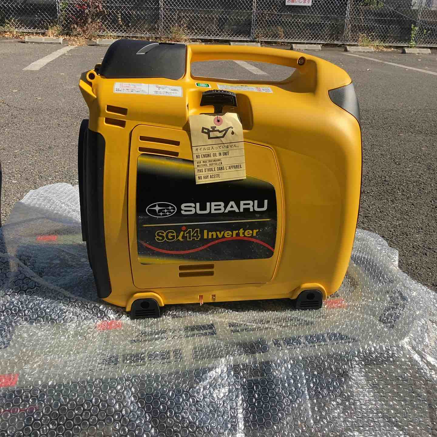 SUBARU SG14 Inverter ポータブル発電機 ◇スバル(SUBARU) ポータブルインバータ発電機 SGi14【所沢店