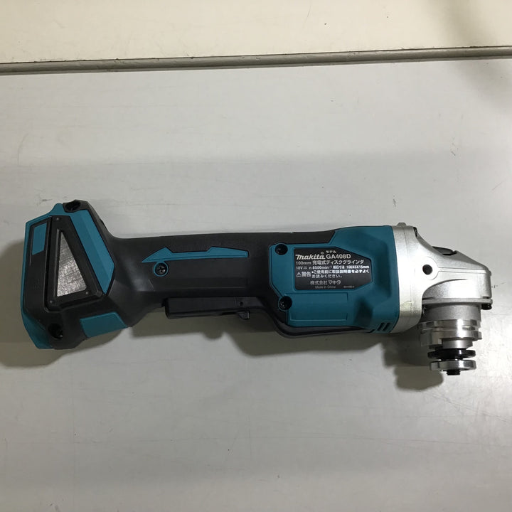 【未使用品】★送料無料★ マキタ makita 18V 100mmコードレスディスクグラインダ GA408DRGX【戸田店】