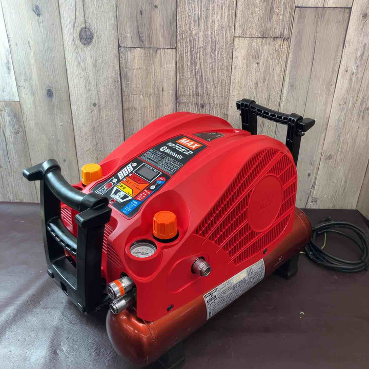 【中古品】マックス(MAX) エアコンプレッサー AK-HL1270E2_レッド 高圧 常圧【東大和店】