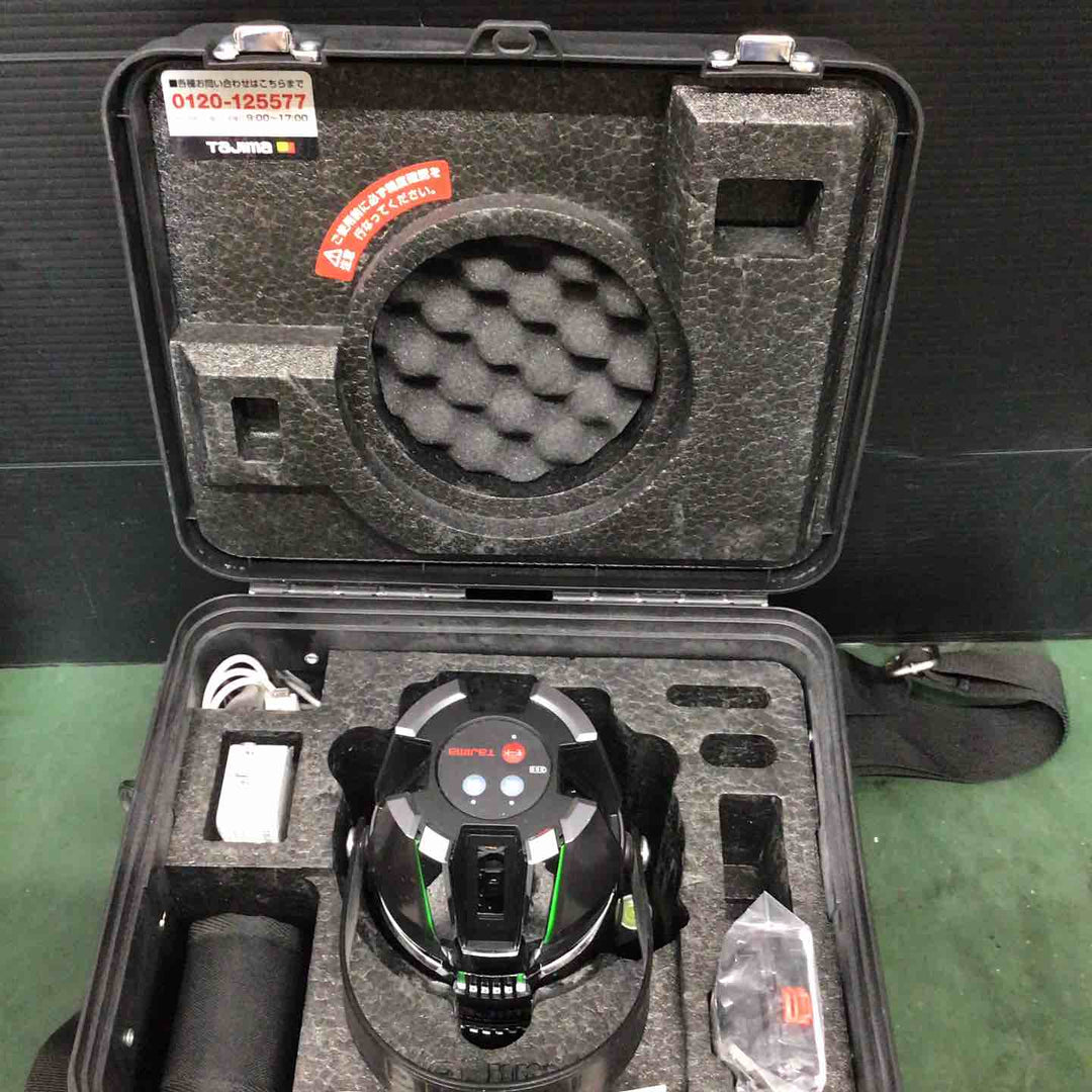 ◇タジマ グリーンレーザー墨出し器 ZEROG2LSN-KJC SET 本体・受光器・三脚セット【戸田店】