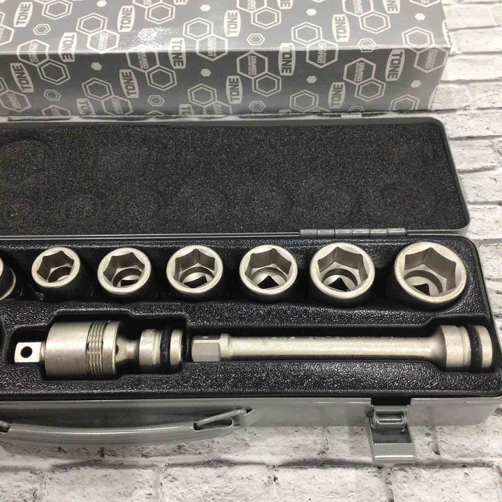 ◇TONE インパクト用ソケットセット（メタルトレー付き）NV4132【川口店】