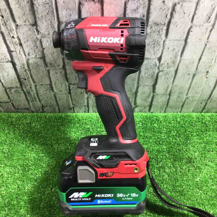 ★ハイコーキ(HIKOKI ※旧:日立工機) コードレスインパクトドライバ スコーピオンレッド WH36DD(2XHRSZ)【川口店】