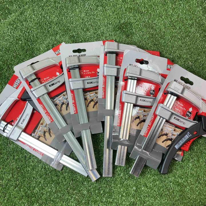 【未使用品】▼ベッセイ マグネシウム製軽量クランプ  モデル：KLI-16 200x80mm 6個セット【川崎店】