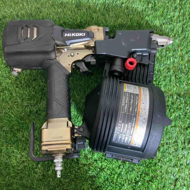 ★ハイコーキ(HIKOKI ※旧:日立工機) 高圧エア釘打ち機 NV90HR2(N)　本体のみ【戸田店】