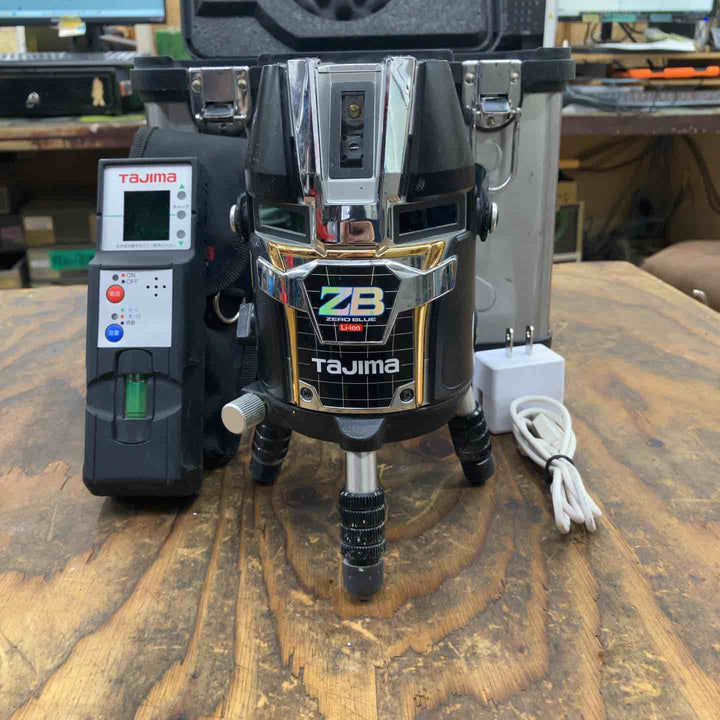 ★タジマ(Tajima) グリーンレーザー墨出し器 ZEROBL-KJC ZB ZERO BLUE-KJC【柏店】