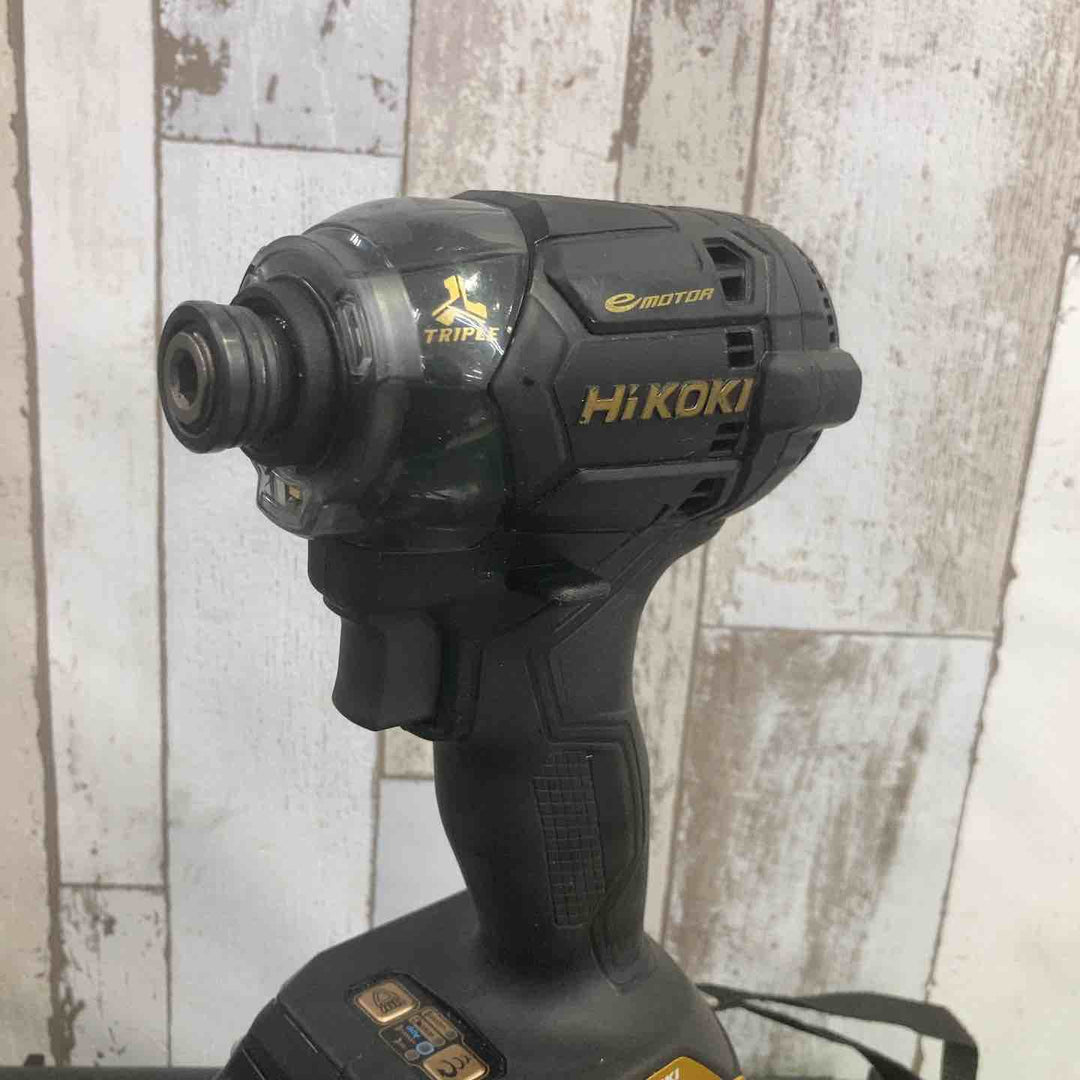 ★ハイコーキ(HIKOKI ※旧:日立工機) コードレスインパクトドライバー WH36DC(2XPSZ)(B)【町田店】
